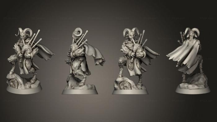 Military figurines (saty bard of valor, STKW_11992) 3D models for cnc