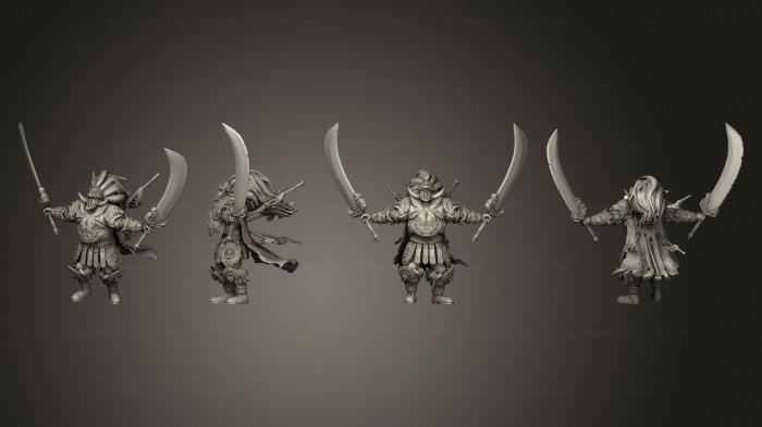 Military figurines (Scarlet Khan 2, STKW_12068) 3D models for cnc