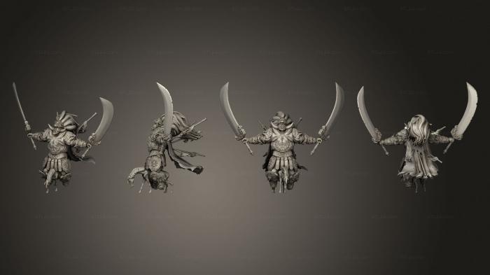 Military figurines (Scarlet Khan, STKW_12069) 3D models for cnc