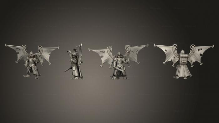 Military figurines (scout 07, STKW_12097) 3D models for cnc