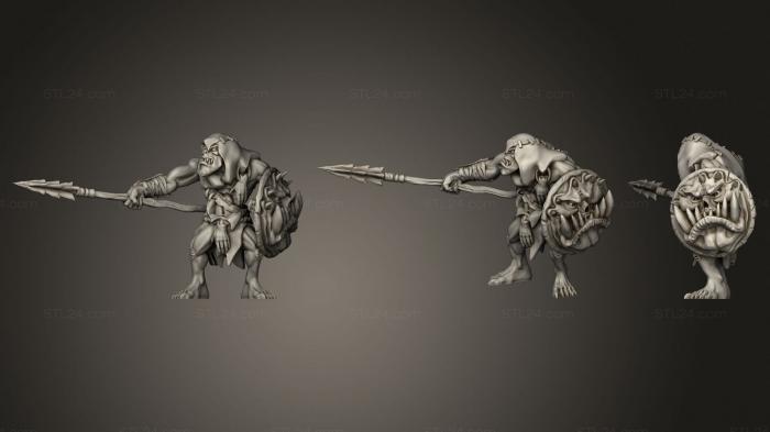 Military figurines (Hobork Spartanian 2, STKW_1210) 3D models for cnc