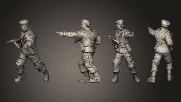Military figurines (SE Kingsman, STKW_12136) 3D models for cnc
