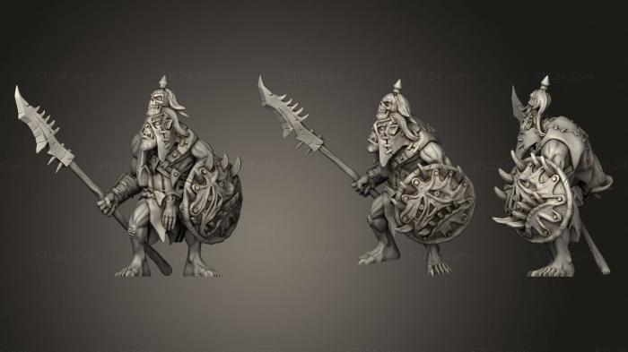 Military figurines (Hobork Spartanian 6, STKW_1214) 3D models for cnc