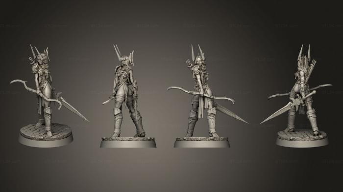 Military figurines (Servants Of Pain 1, STKW_12195) 3D models for cnc