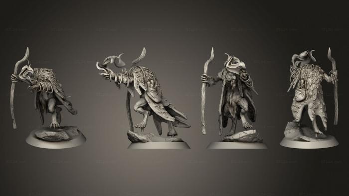 Military figurines (SHAMAN KRITANTA, STKW_12234) 3D models for cnc