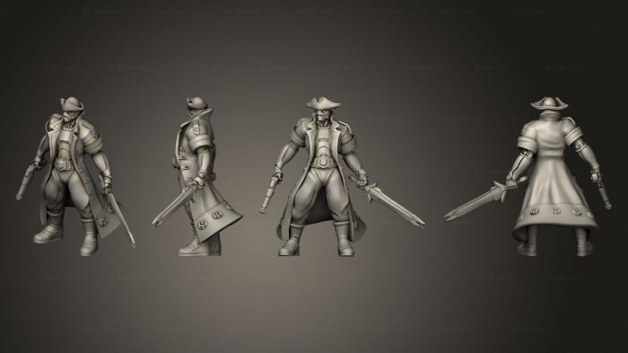 Military figurines (Shardforged Fighter 01, STKW_12242) 3D models for cnc