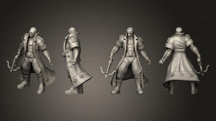 Military figurines (Shardforged Fighter 02, STKW_12243) 3D models for cnc