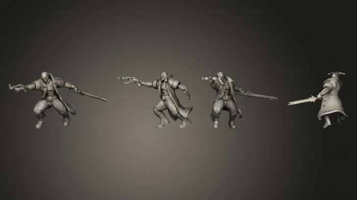 Military figurines (Shardforged Fighter 03, STKW_12244) 3D models for cnc