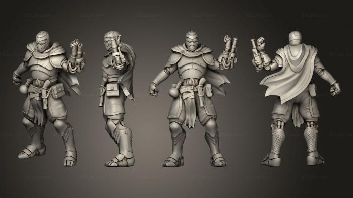 Military figurines (Shardforged 02, STKW_12247) 3D models for cnc