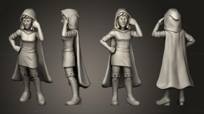 Military figurines (Sheila the Thief, STKW_12257) 3D models for cnc