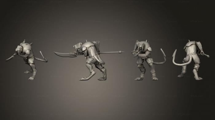 Military figurines (Shockvermin Shock 1, STKW_12283) 3D models for cnc