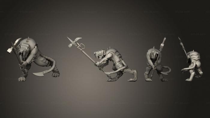 Military figurines (Shockvermin Shock 8, STKW_12290) 3D models for cnc