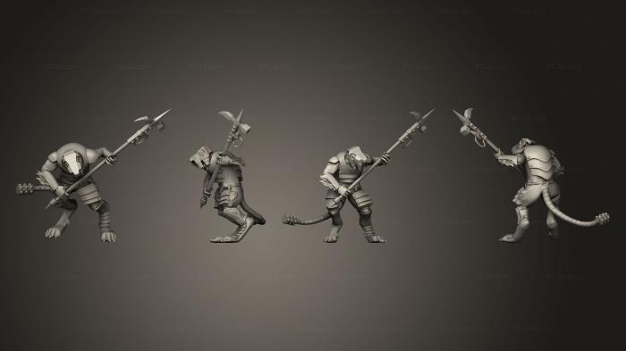 Military figurines (Shockvermin Shock 10, STKW_12292) 3D models for cnc