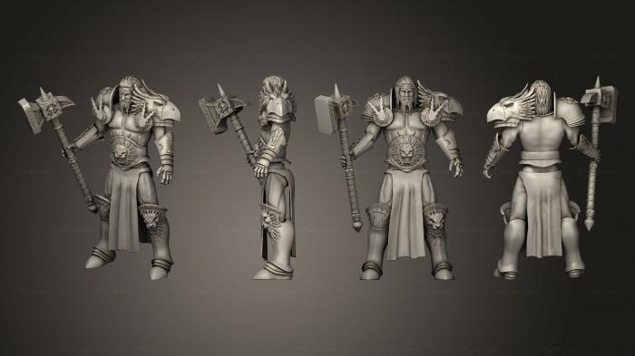 Military figurines (sigmar, STKW_12324) 3D models for cnc