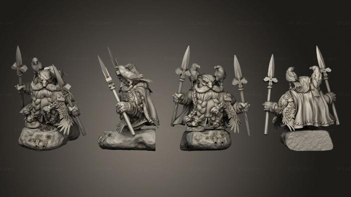 Military figurines (Sigurd, STKW_12330) 3D models for cnc