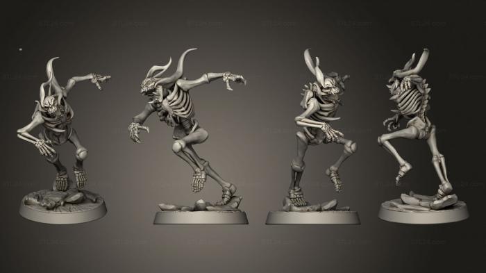 Military figurines (Skeleton A, STKW_12365) 3D models for cnc