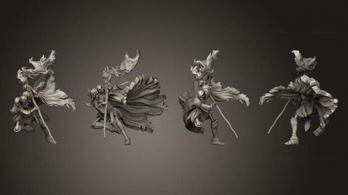 Military figurines (Skeleton Skull King Magic, STKW_12459) 3D models for cnc
