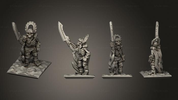 Military figurines (Skeleton Solo Lider 01, STKW_12465) 3D models for cnc