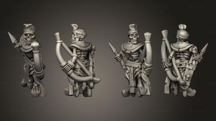 Military figurines (Skeleton Solo 03, STKW_12473) 3D models for cnc