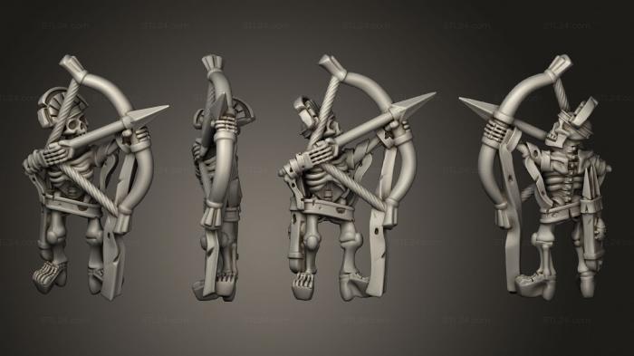 Military figurines (Skeleton Solo 04, STKW_12474) 3D models for cnc