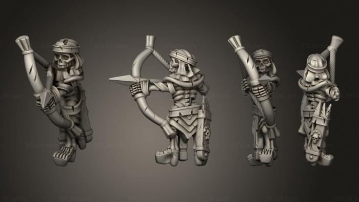 Military figurines (Skeleton Solo 05, STKW_12475) 3D models for cnc