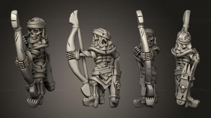 Military figurines (Skeleton Solo 07, STKW_12477) 3D models for cnc