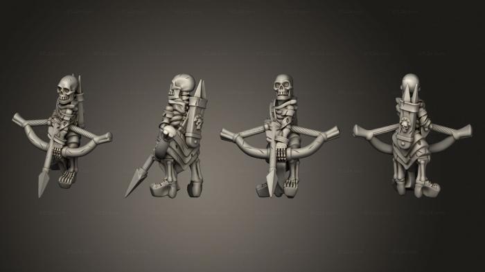 Military figurines (Skeleton Solo 12, STKW_12482) 3D models for cnc