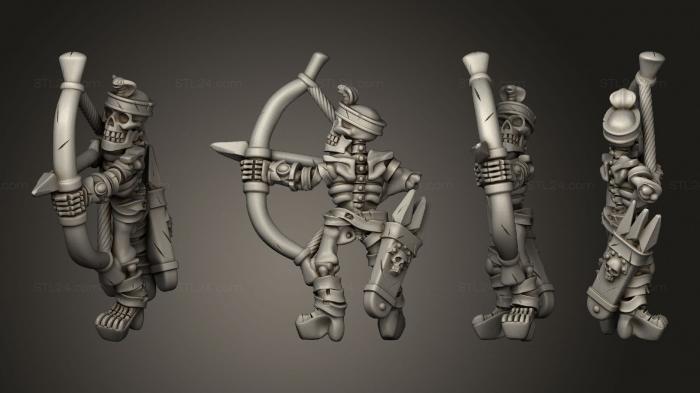 Military figurines (Skeleton Solo 13, STKW_12483) 3D models for cnc