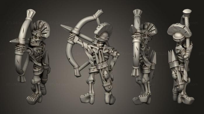 Military figurines (Skeleton Solo 16, STKW_12485) 3D models for cnc
