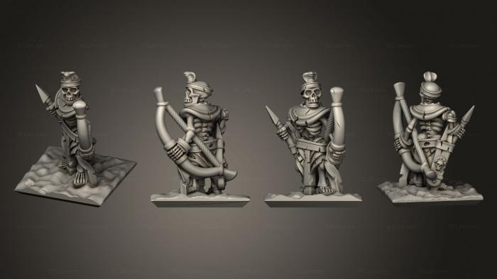 Military figurines (Skeleton Solo 21, STKW_12490) 3D models for cnc