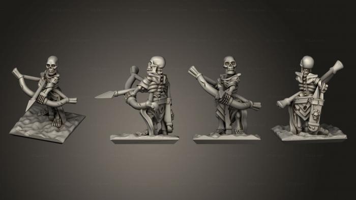 Military figurines (Skeleton Solo 24, STKW_12493) 3D models for cnc