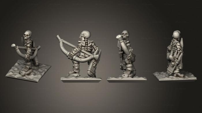 Military figurines (Skeleton Solo 26, STKW_12495) 3D models for cnc