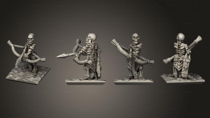 Military figurines (Skeleton Solo 27, STKW_12496) 3D models for cnc