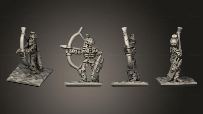 Military figurines (Skeleton Solo 31, STKW_12500) 3D models for cnc