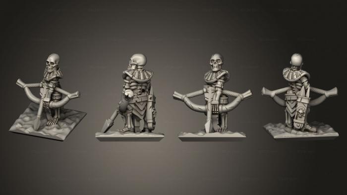 Military figurines (Skeleton Solo 33, STKW_12501) 3D models for cnc