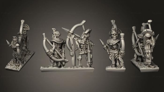 Military figurines (Skeleton Strip 02, STKW_12516) 3D models for cnc