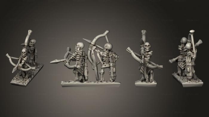 Military figurines (Skeleton Strip 04, STKW_12518) 3D models for cnc