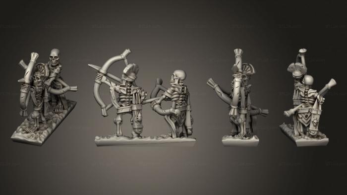 Military figurines (Skeleton Strip 05, STKW_12519) 3D models for cnc