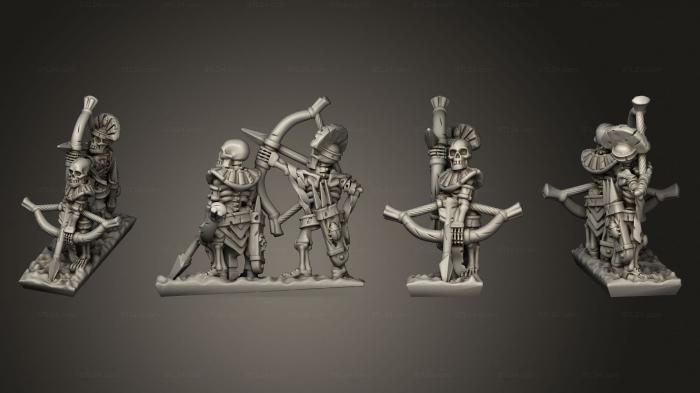 Military figurines (Skeleton Strip 08, STKW_12522) 3D models for cnc