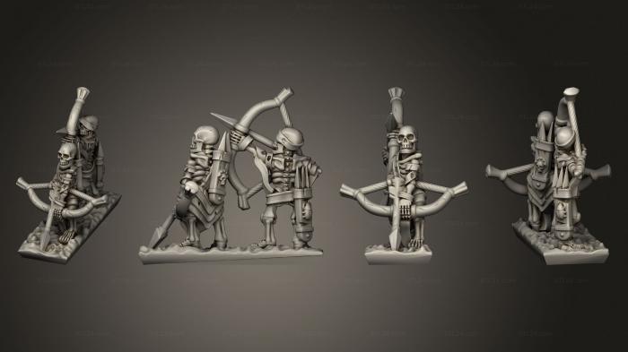 Military figurines (Skeleton Strip 09, STKW_12523) 3D models for cnc