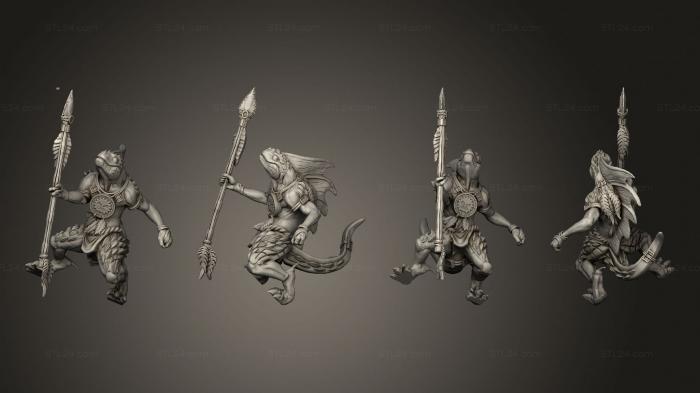 Military figurines (Skink 02, STKW_12723) 3D models for cnc