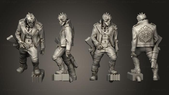 Military figurines (Skullpunk, STKW_12744) 3D models for cnc
