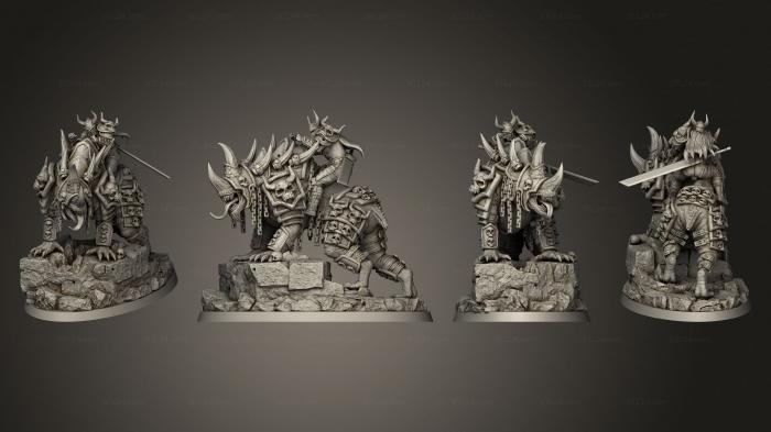 Military figurines (Skulls Rider 2, STKW_12746) 3D models for cnc