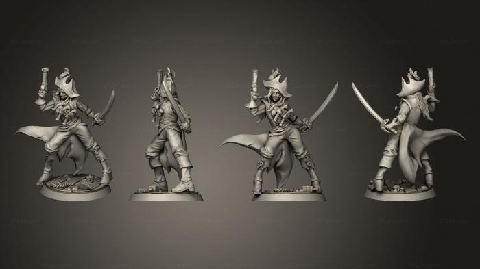 Military figurines (Skye De Vergne, STKW_12770) 3D models for cnc