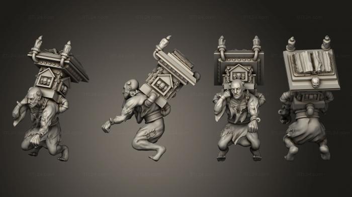 Military figurines (Slave, STKW_12786) 3D models for cnc