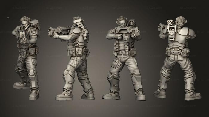 Military figurines (Slavic 2, STKW_12793) 3D models for cnc