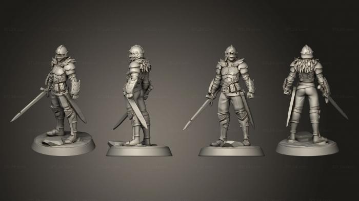 Military figurines (Slayer 01, STKW_12800) 3D models for cnc