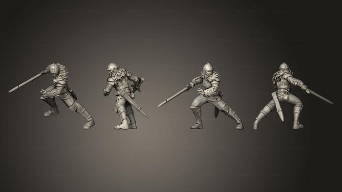 Military figurines (Slayer 02, STKW_12801) 3D models for cnc