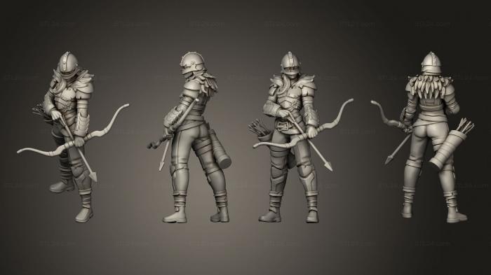 Military figurines (Slayer 03, STKW_12802) 3D models for cnc