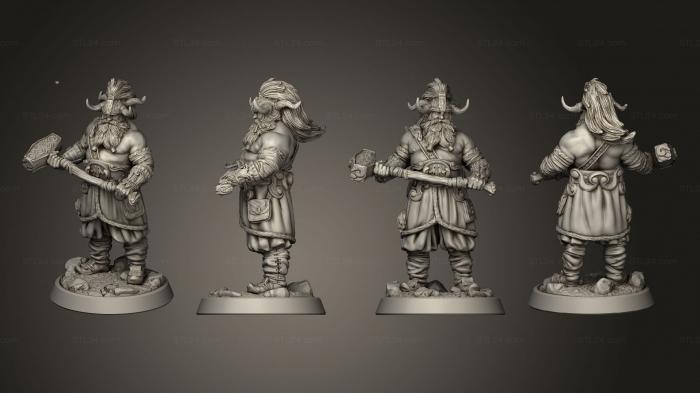 Military figurines (Sledgehammer, STKW_12806) 3D models for cnc